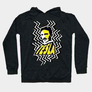 Nikola Tesla Stripes Hoodie